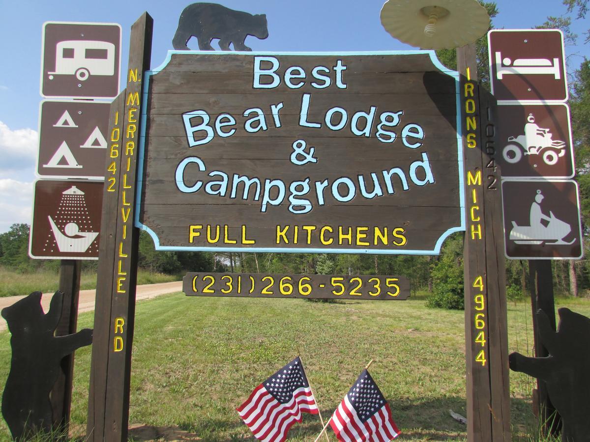 Best Bear Lodge & Campground Irons Exteriör bild